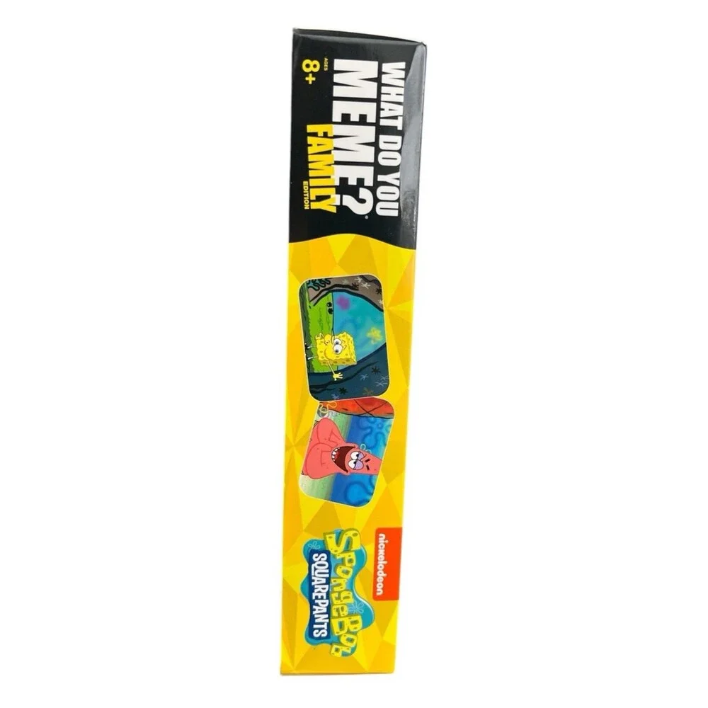 Nickelodeon SpongeBob SquarePants What Do You Meme Family Edition Card Game